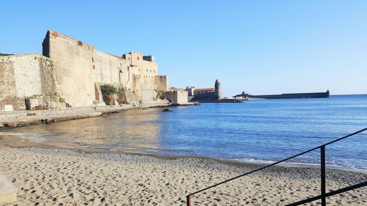 4Vse-Cob279 Appartement Proche Plage Avec Parking Prive Collioure Exterior foto