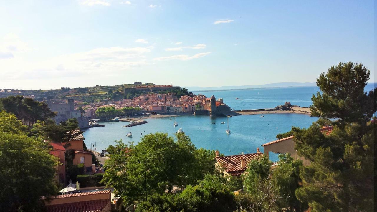 4Vse-Cob279 Appartement Proche Plage Avec Parking Prive Collioure Exterior foto