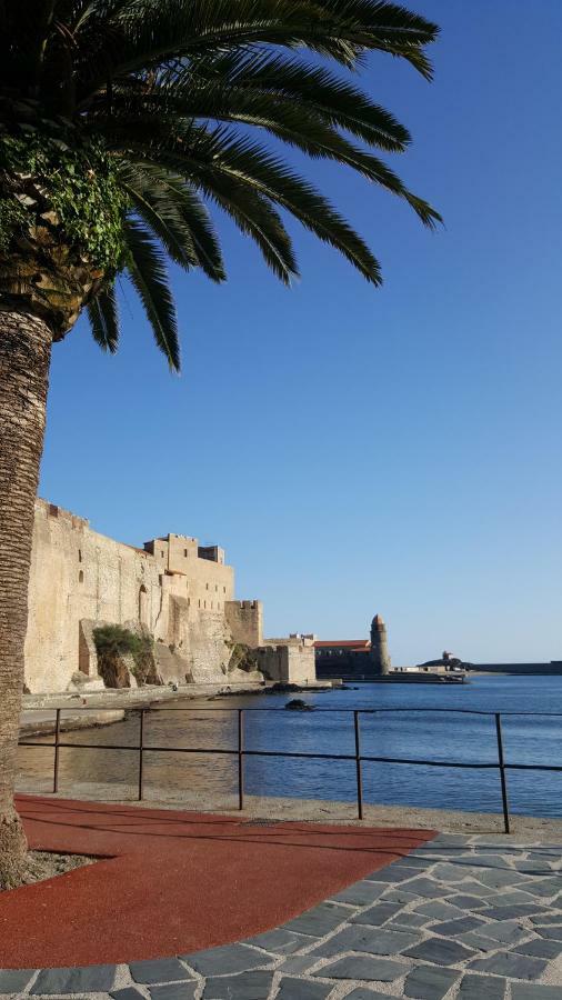 4Vse-Cob279 Appartement Proche Plage Avec Parking Prive Collioure Exterior foto