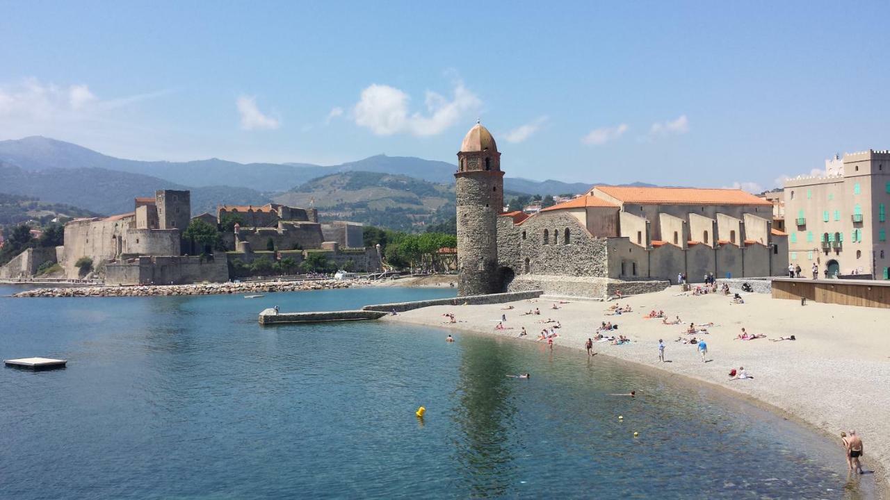 4Vse-Cob279 Appartement Proche Plage Avec Parking Prive Collioure Exterior foto
